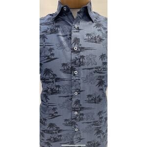 Marti Kat button Up Mens Shirt Size XL/TG  Very Cool Shirt